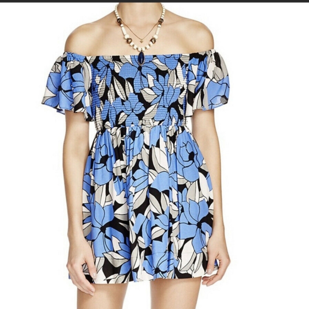 Free people off shoulder mini dress